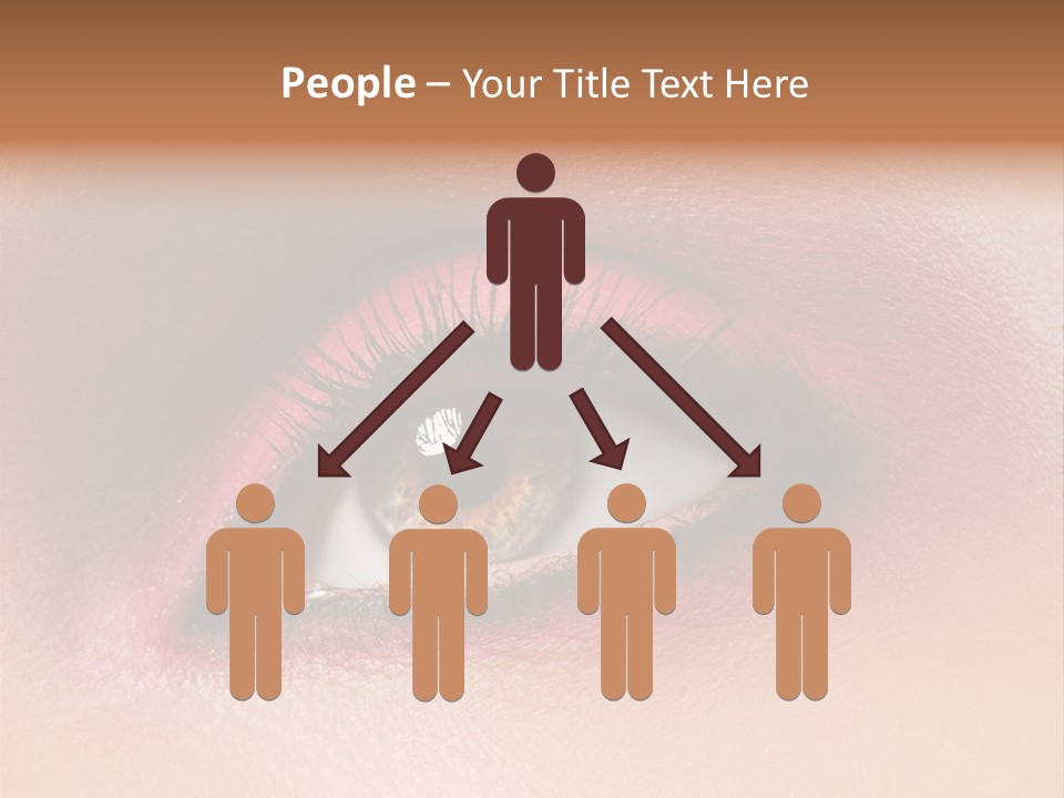 Part Brown Females PowerPoint Template