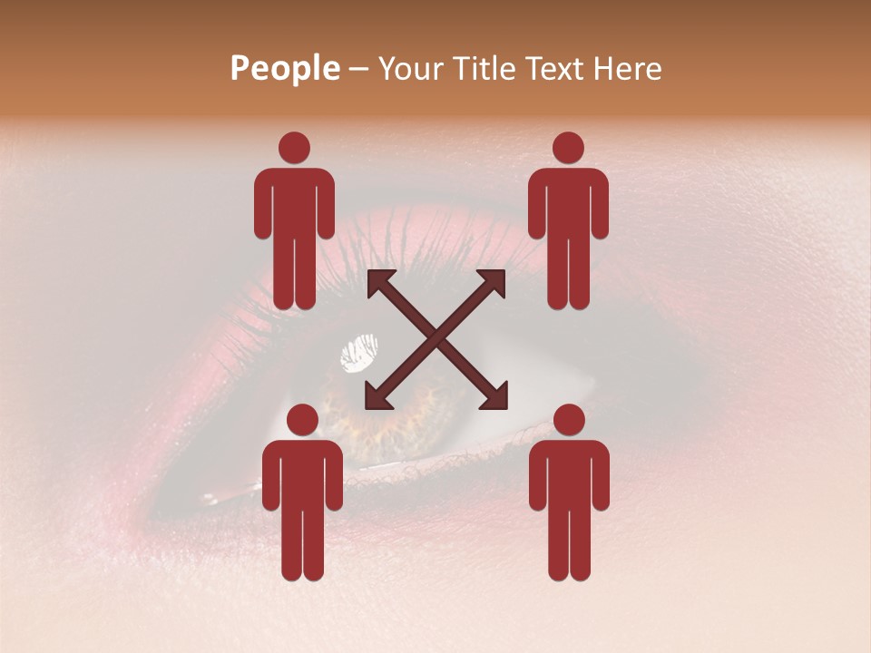 Part Brown Females PowerPoint Template