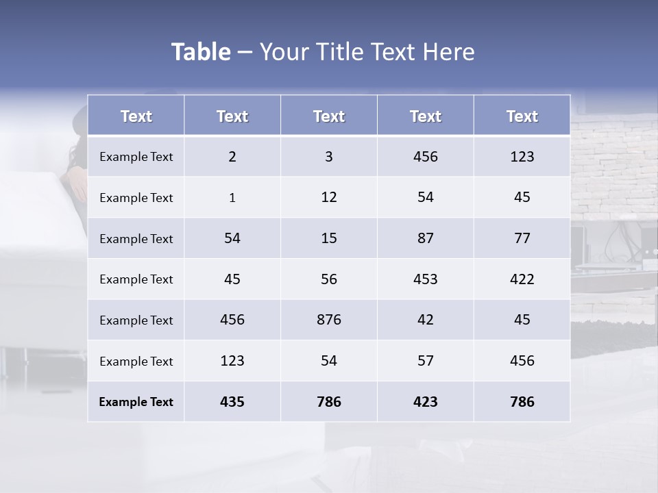 Couple Television Background PowerPoint Template