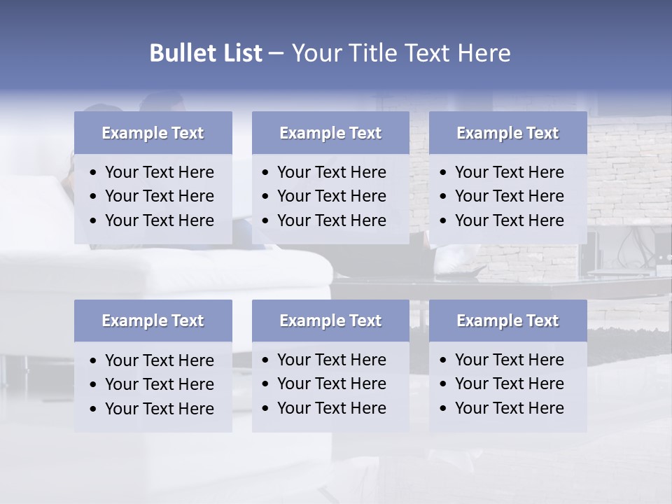 Couple Television Background PowerPoint Template