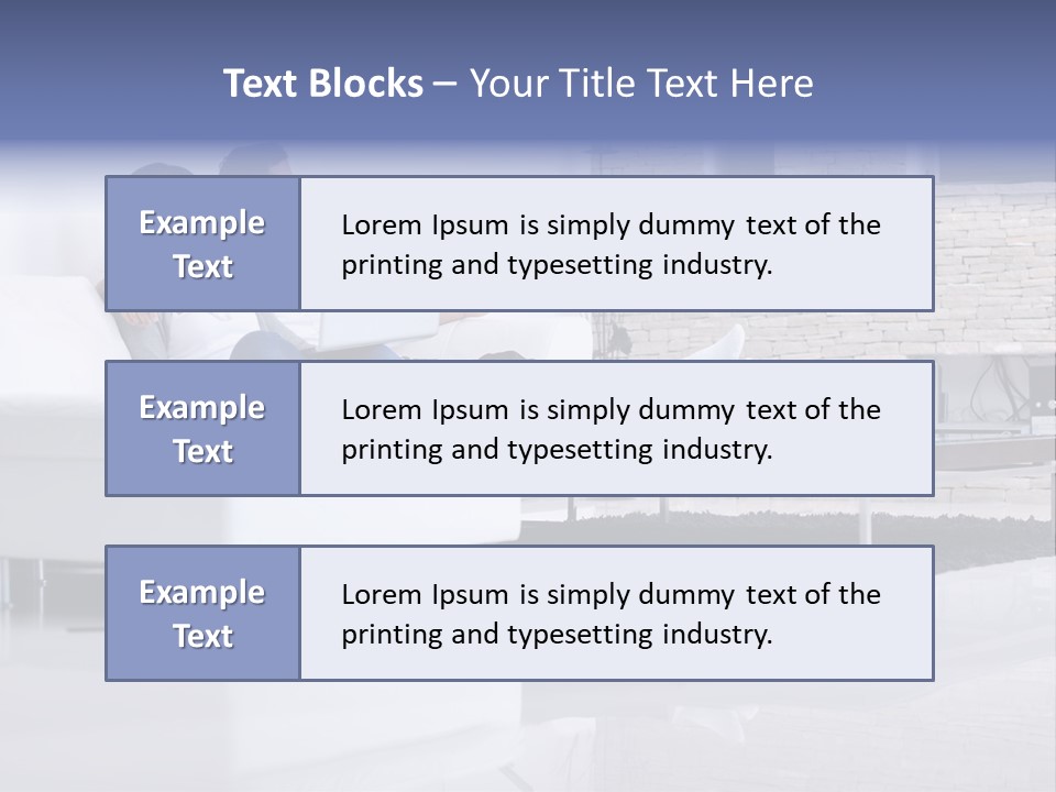 Couple Television Background PowerPoint Template