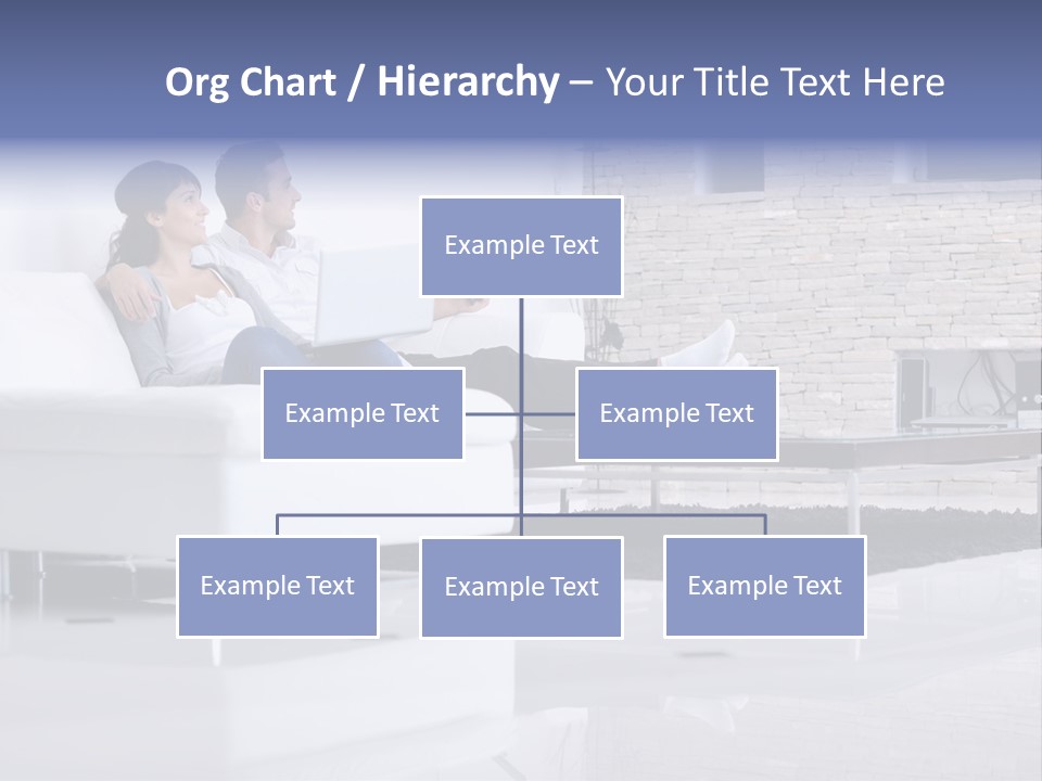 Couple Television Background PowerPoint Template