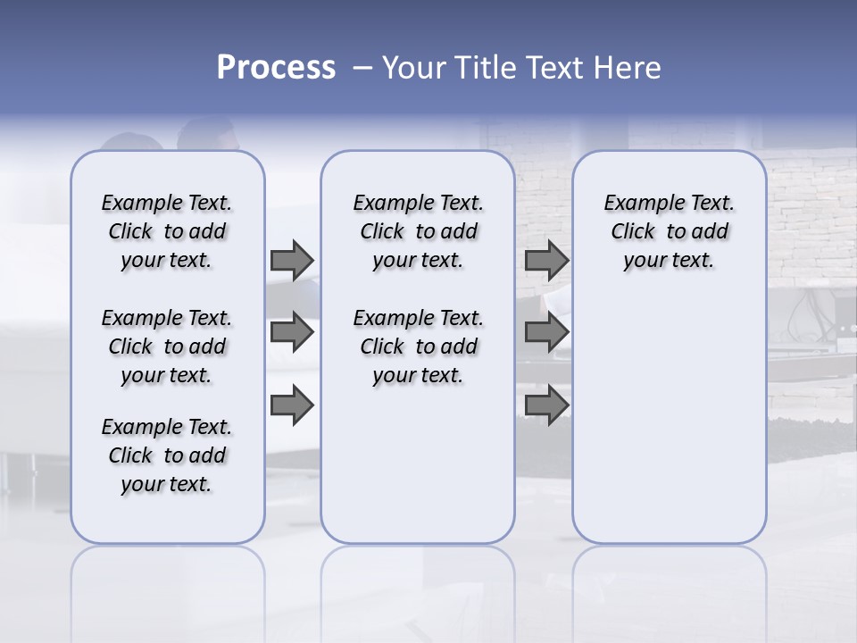 Couple Television Background PowerPoint Template