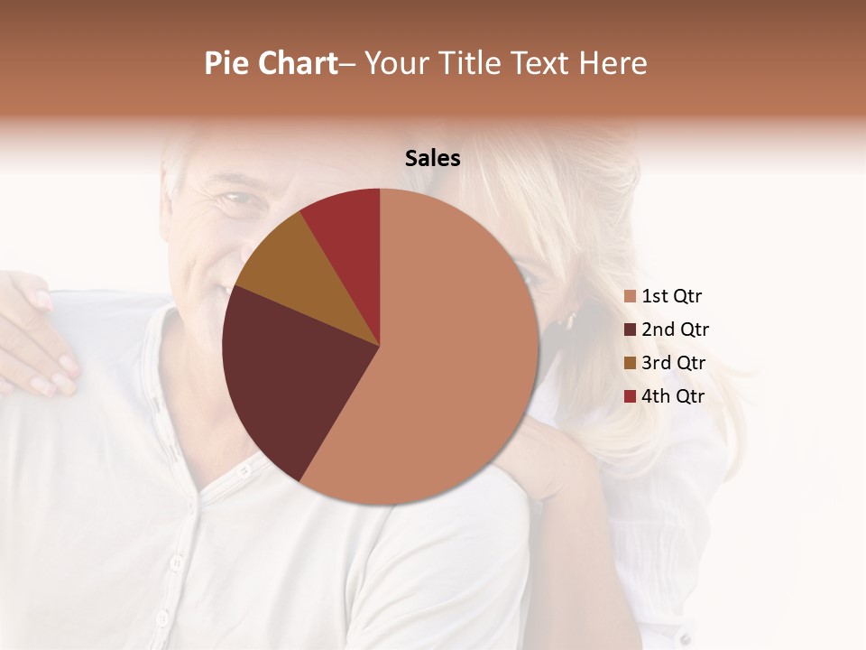 Senior Relationship Couple PowerPoint Template