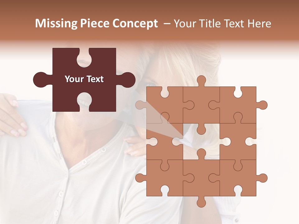 Senior Relationship Couple PowerPoint Template