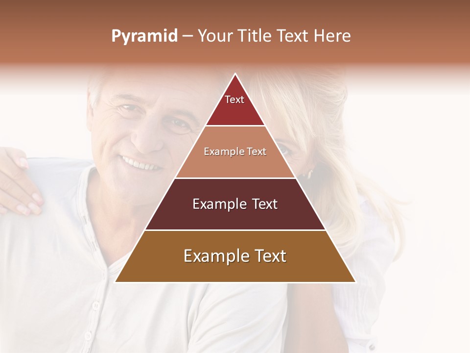 Senior Relationship Couple PowerPoint Template