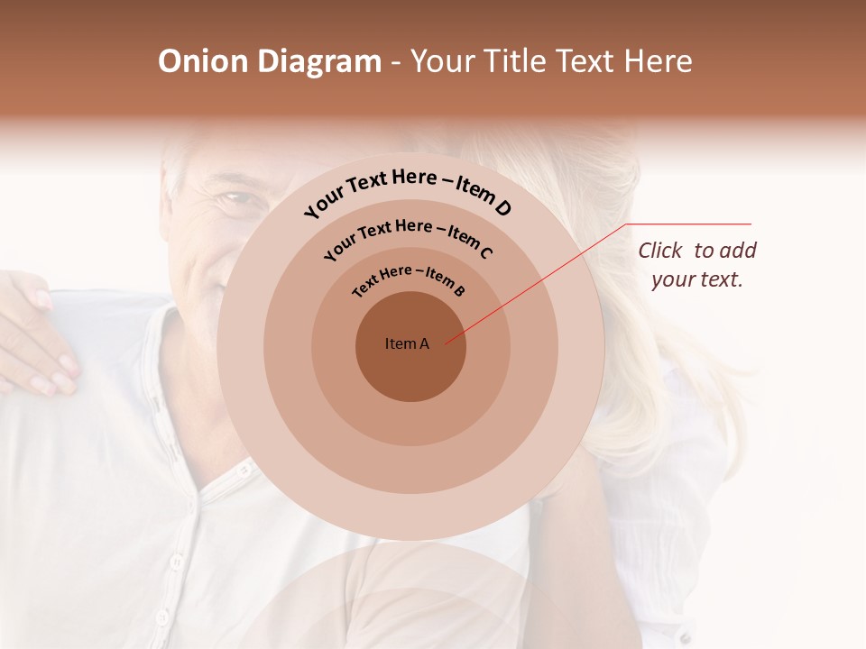 Senior Relationship Couple PowerPoint Template