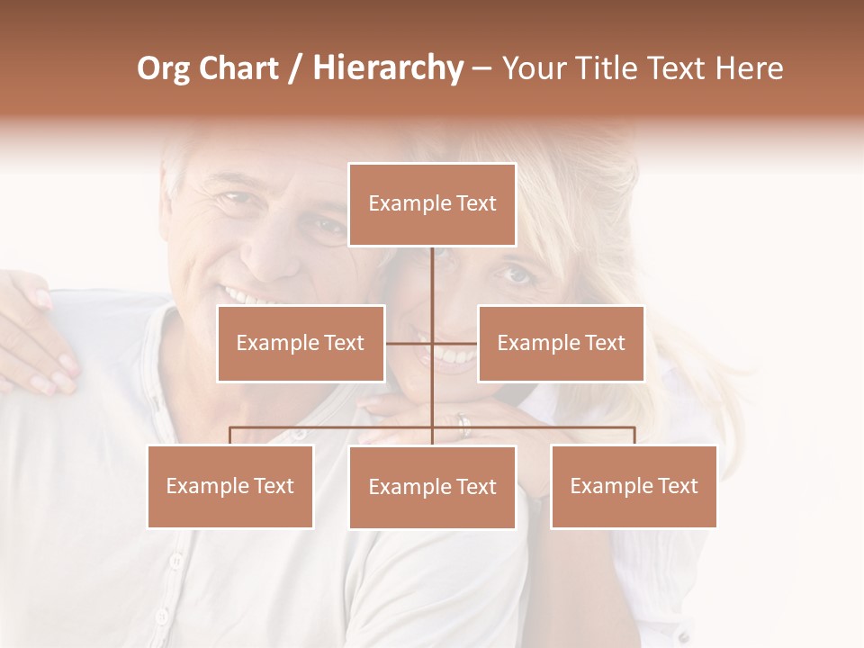 Senior Relationship Couple PowerPoint Template