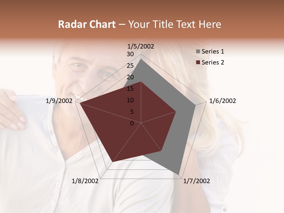 Senior Relationship Couple PowerPoint Template