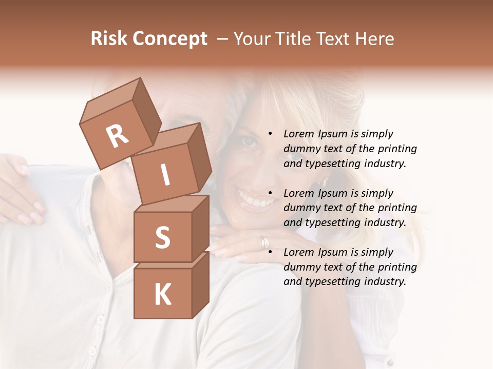 Senior Relationship Couple PowerPoint Template