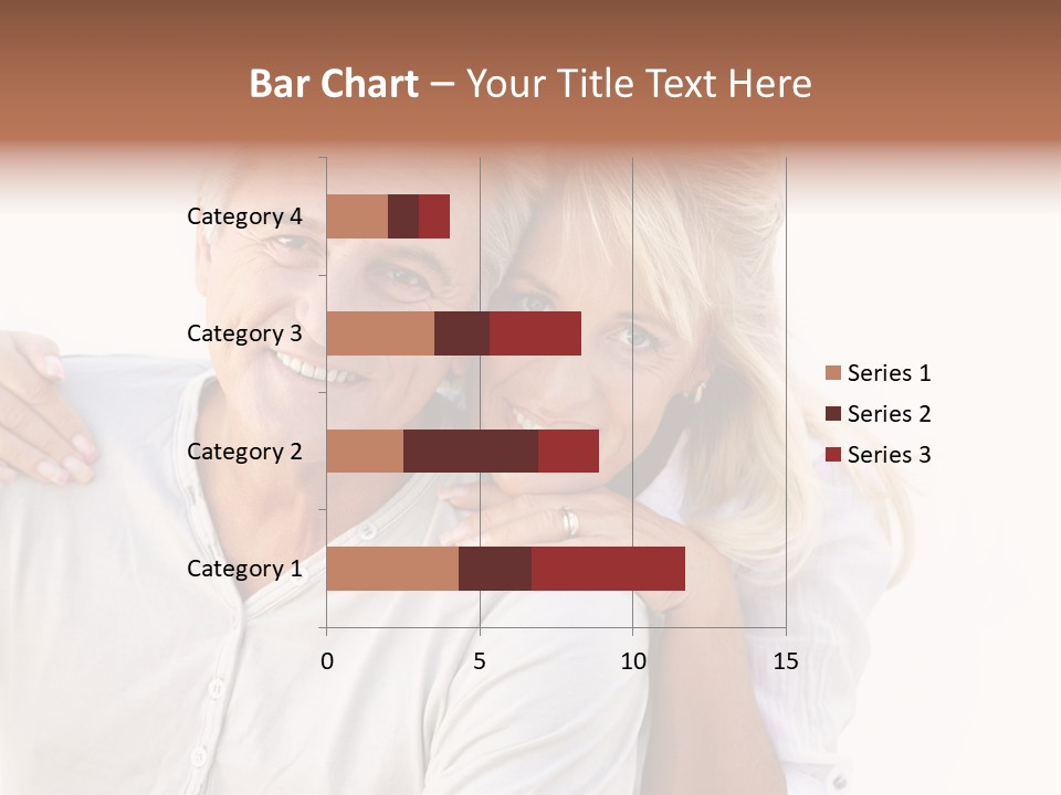 Senior Relationship Couple PowerPoint Template