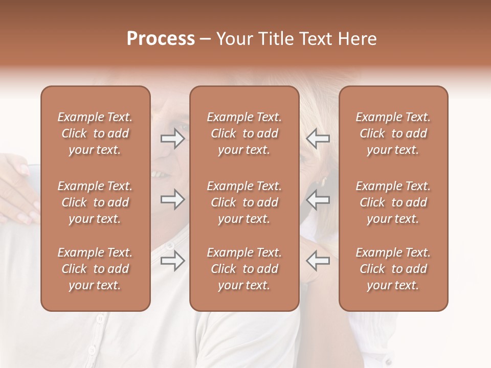Senior Relationship Couple PowerPoint Template