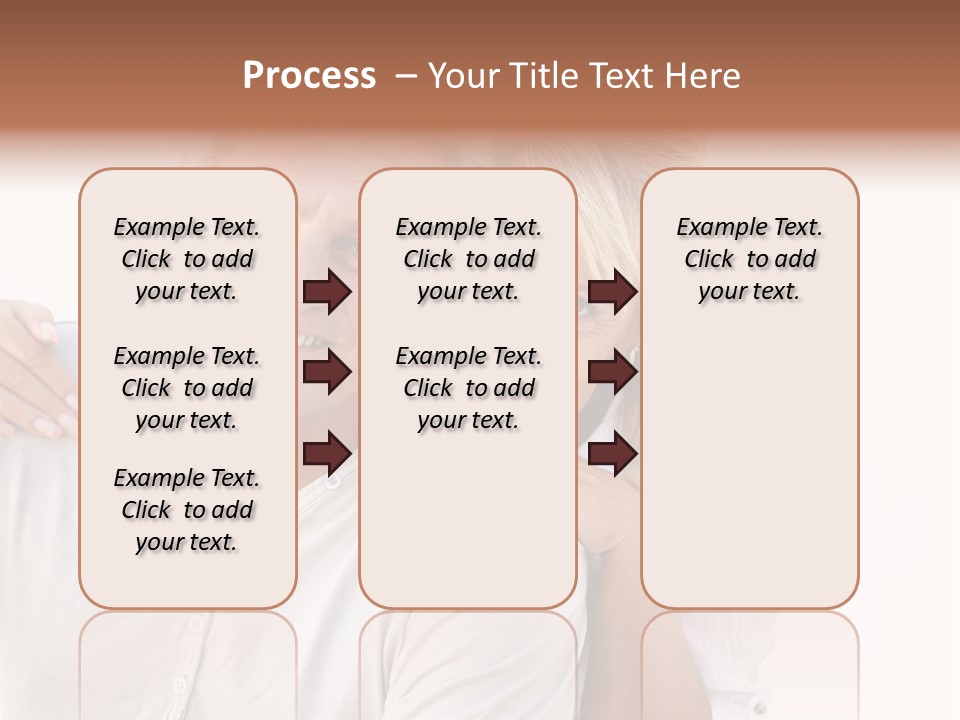 Senior Relationship Couple PowerPoint Template