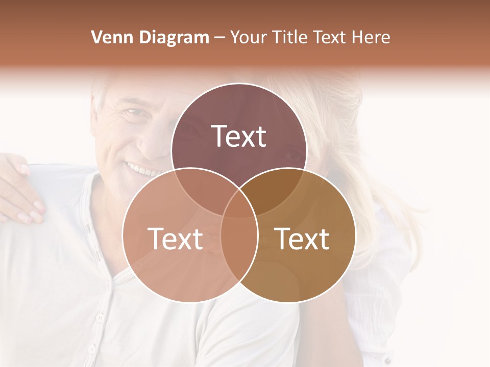 Senior Relationship Couple PowerPoint Template