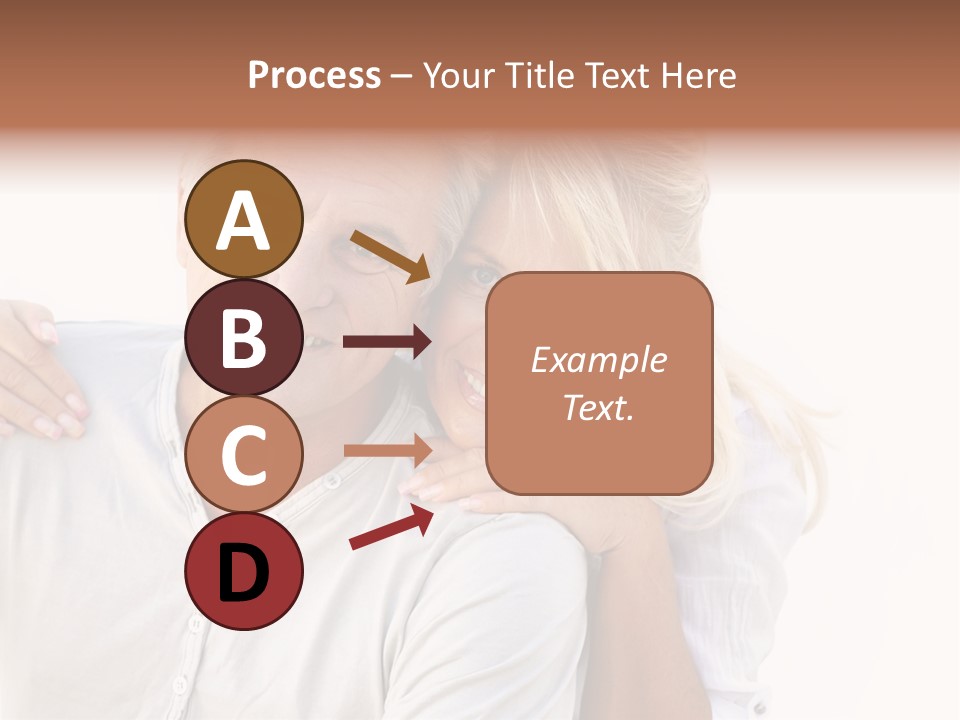 Senior Relationship Couple PowerPoint Template