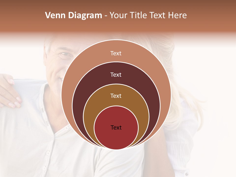 Senior Relationship Couple PowerPoint Template