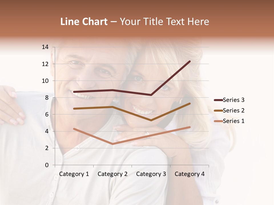 Senior Relationship Couple PowerPoint Template