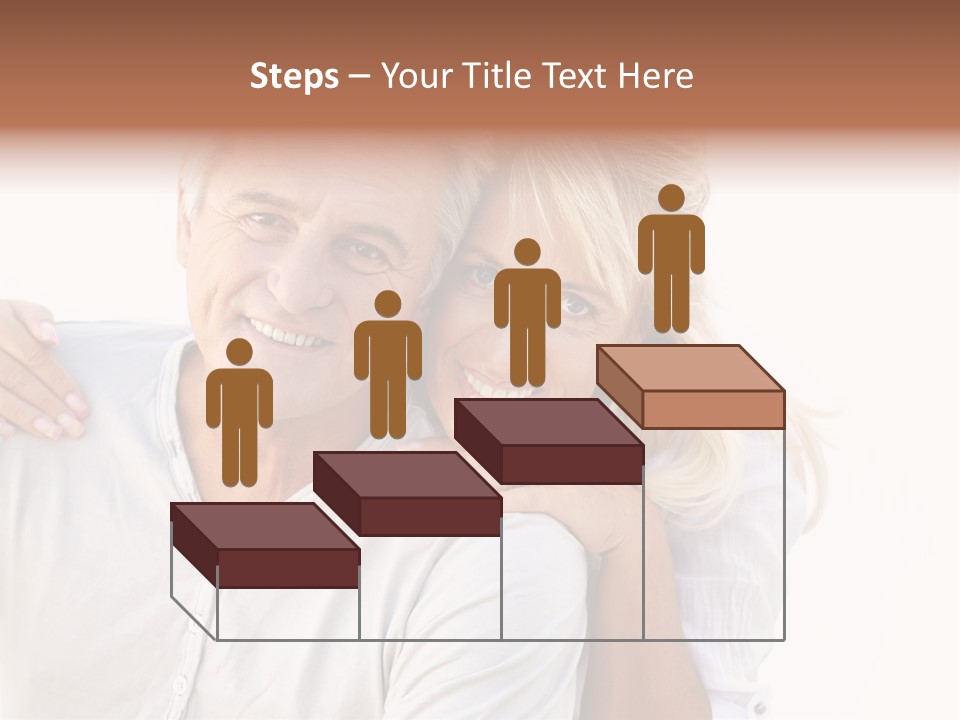 Senior Relationship Couple PowerPoint Template