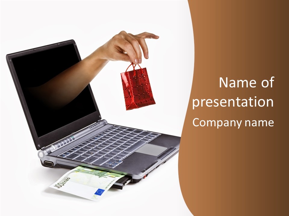 Receive Send Office PowerPoint Template