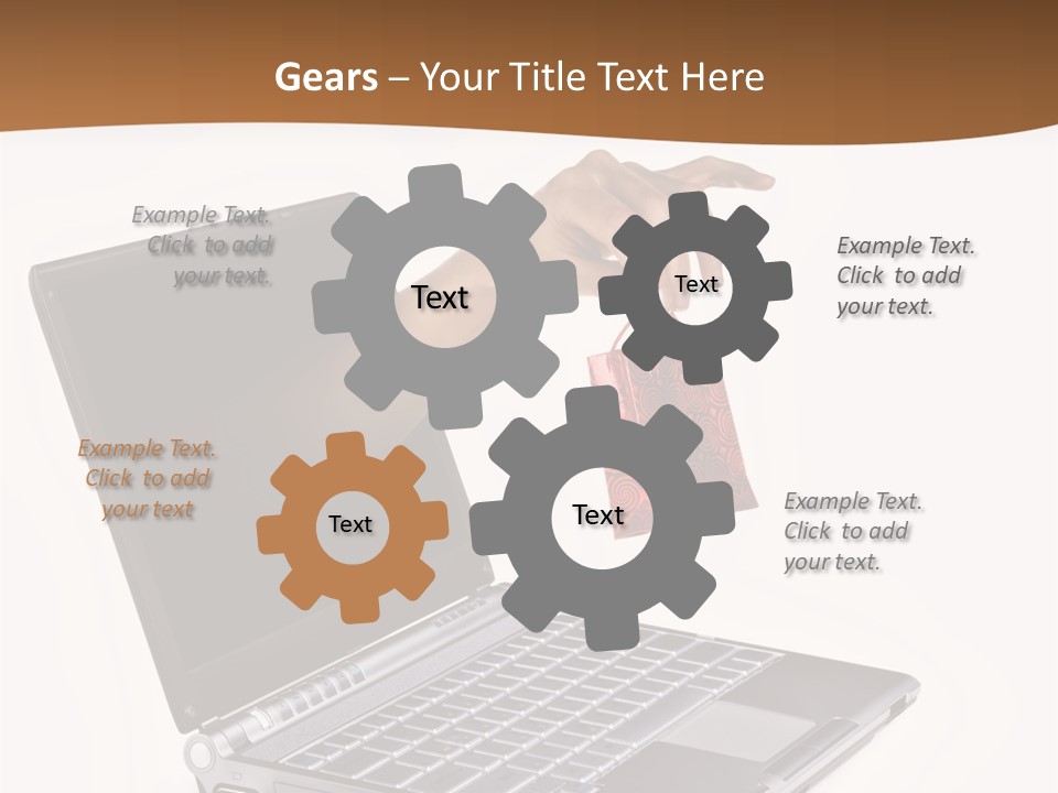 Receive Send Office PowerPoint Template