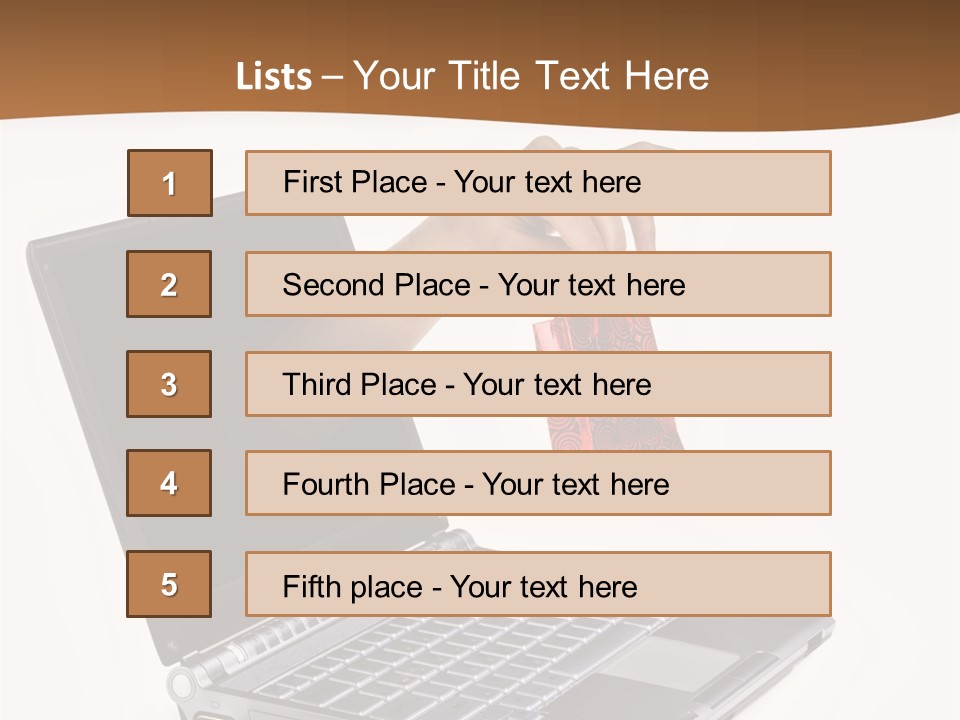 Receive Send Office PowerPoint Template