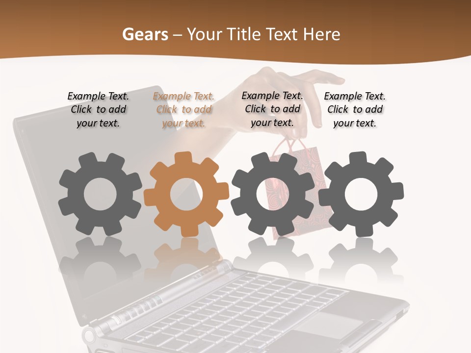 Receive Send Office PowerPoint Template