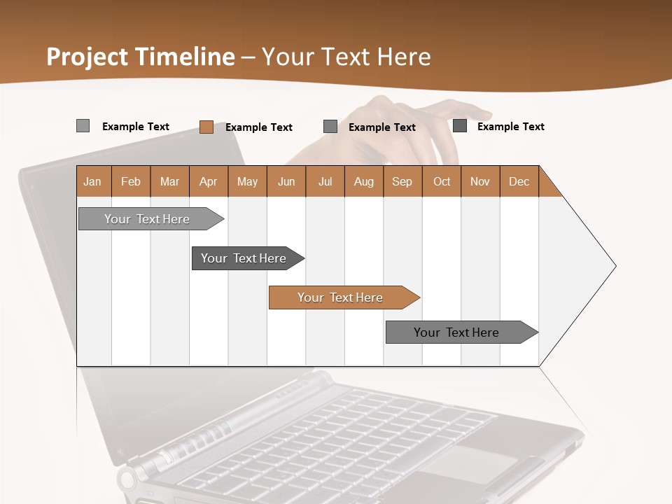 Receive Send Office PowerPoint Template