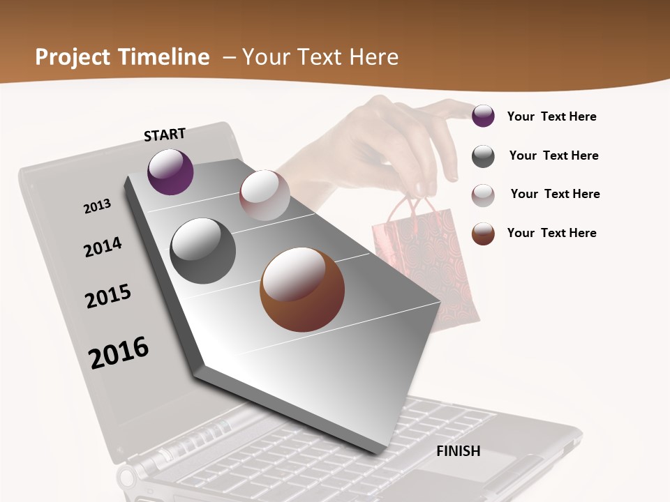 Receive Send Office PowerPoint Template
