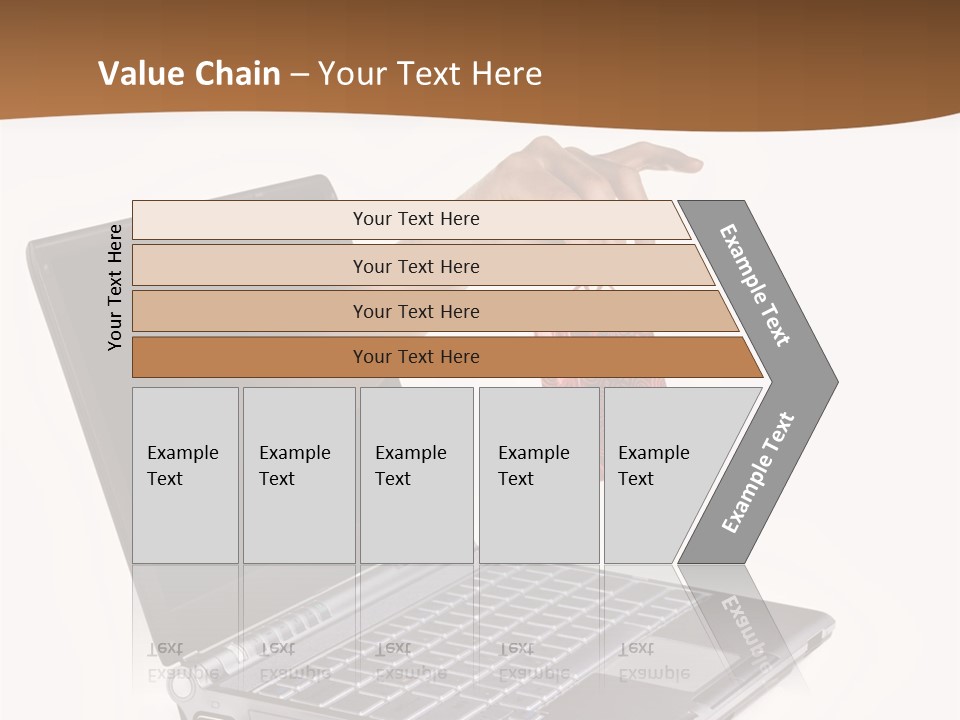 Receive Send Office PowerPoint Template