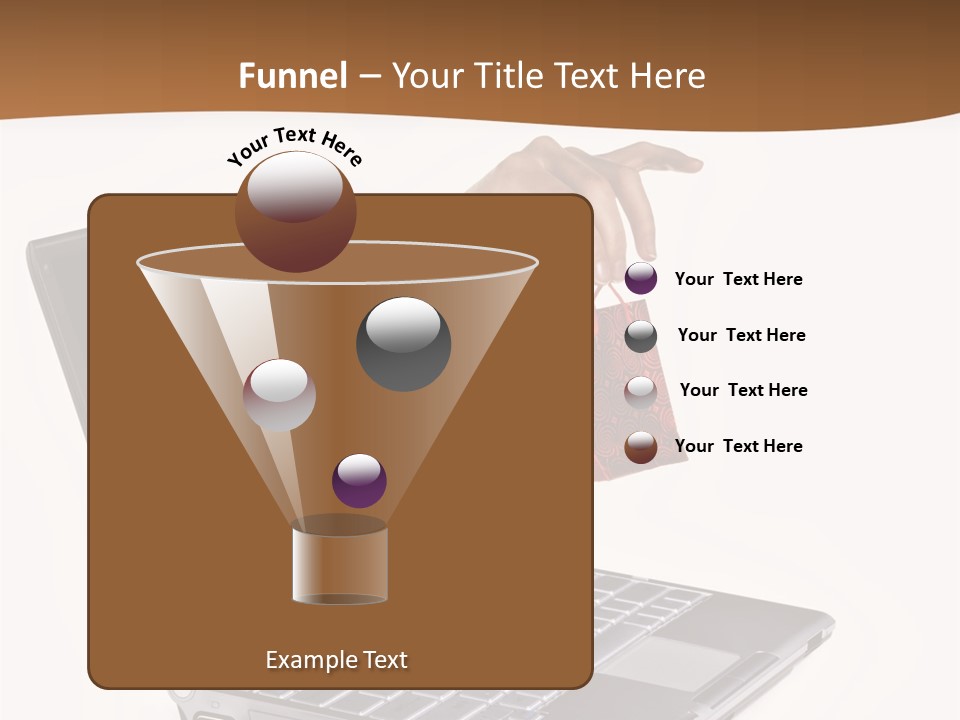 Receive Send Office PowerPoint Template