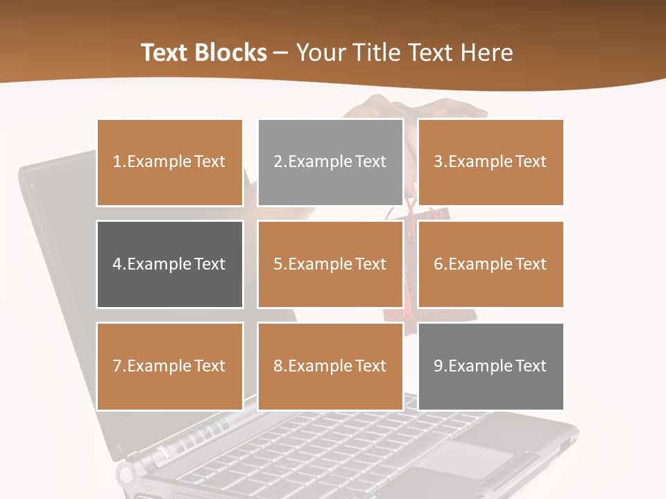 Receive Send Office PowerPoint Template
