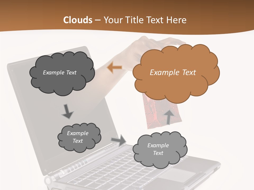 Receive Send Office PowerPoint Template