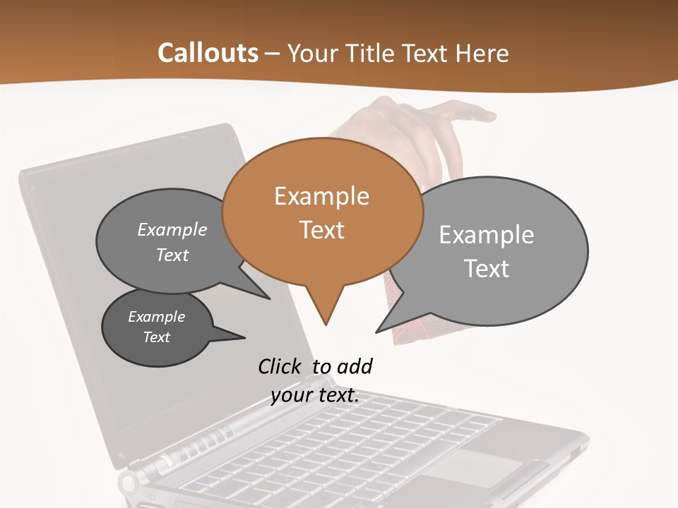 Receive Send Office PowerPoint Template