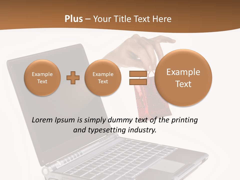 Receive Send Office PowerPoint Template