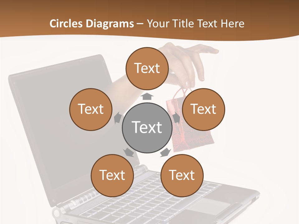 Receive Send Office PowerPoint Template