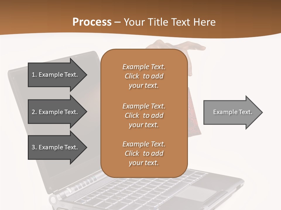 Receive Send Office PowerPoint Template