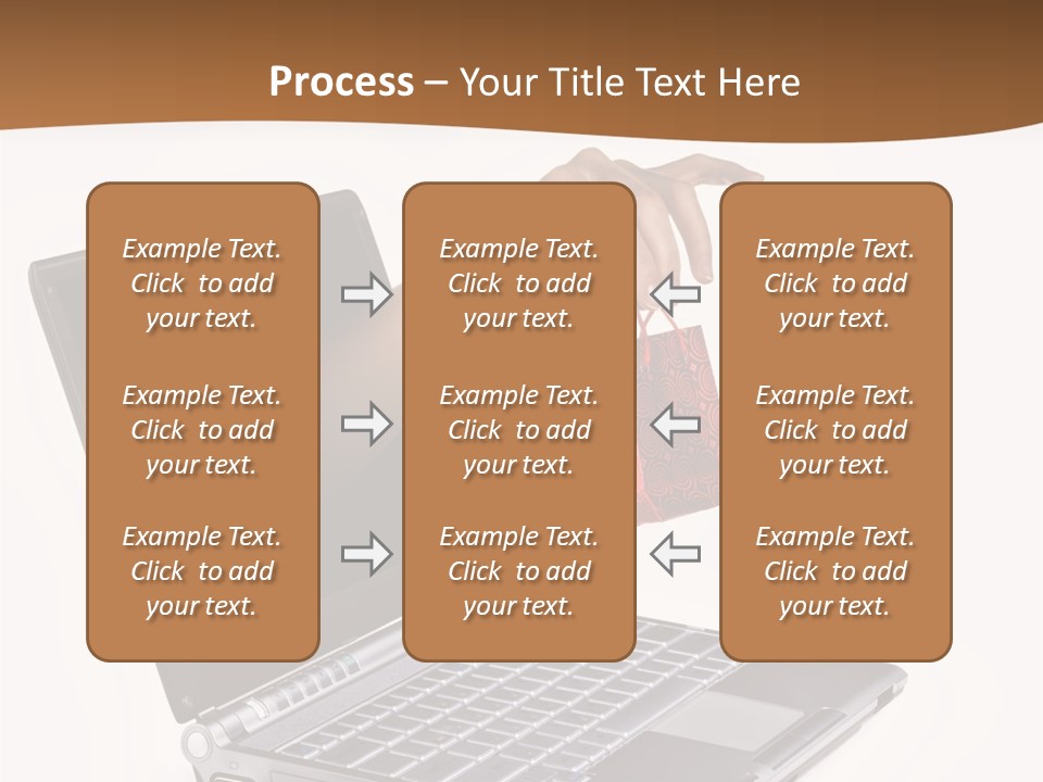 Receive Send Office PowerPoint Template