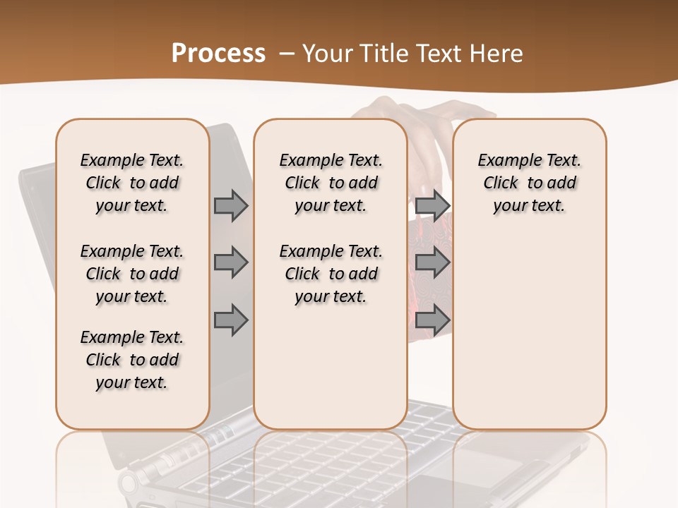Receive Send Office PowerPoint Template