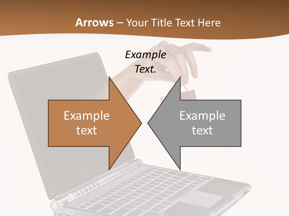 Receive Send Office PowerPoint Template