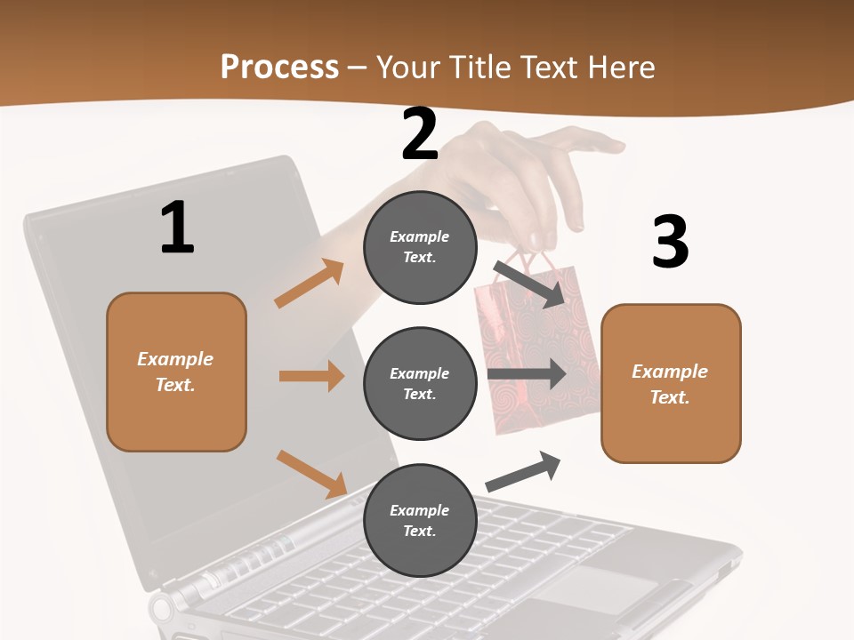Receive Send Office PowerPoint Template