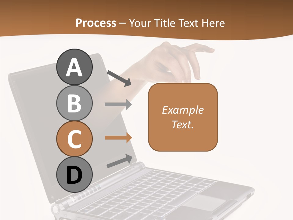 Receive Send Office PowerPoint Template