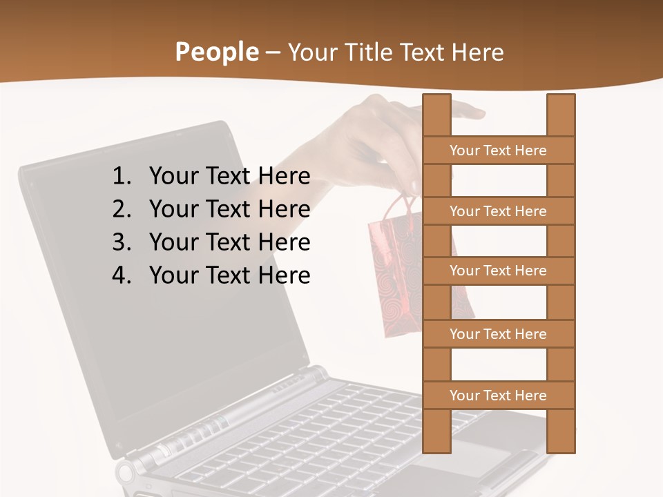 Receive Send Office PowerPoint Template