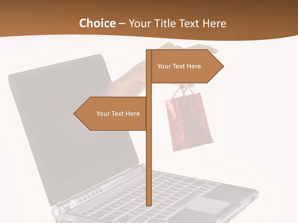 Receive Send Office PowerPoint Template