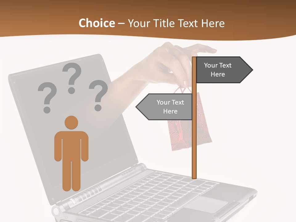 Receive Send Office PowerPoint Template
