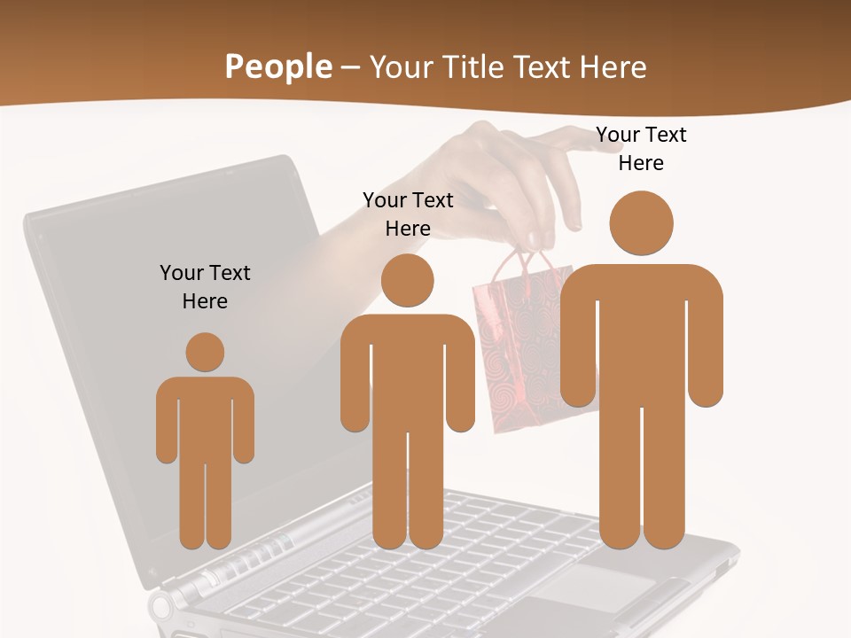 Receive Send Office PowerPoint Template