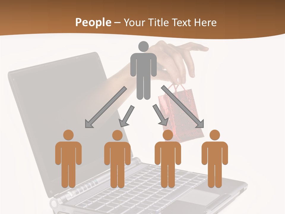 Receive Send Office PowerPoint Template