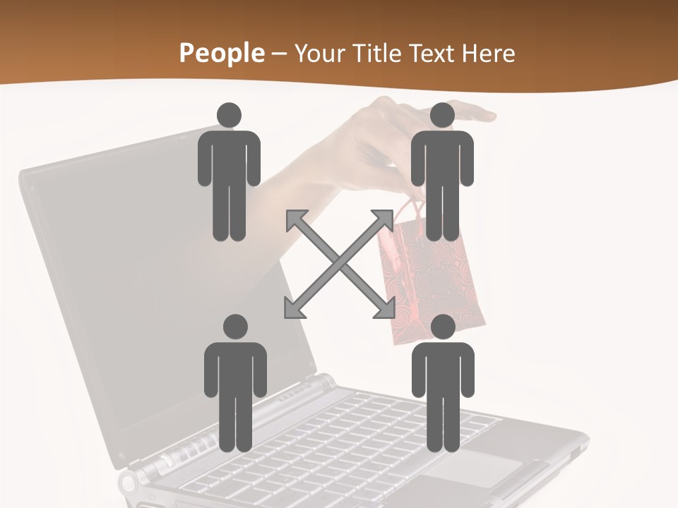 Receive Send Office PowerPoint Template