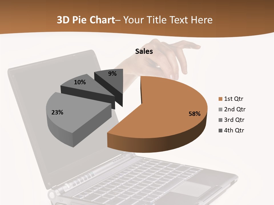 Receive Send Office PowerPoint Template