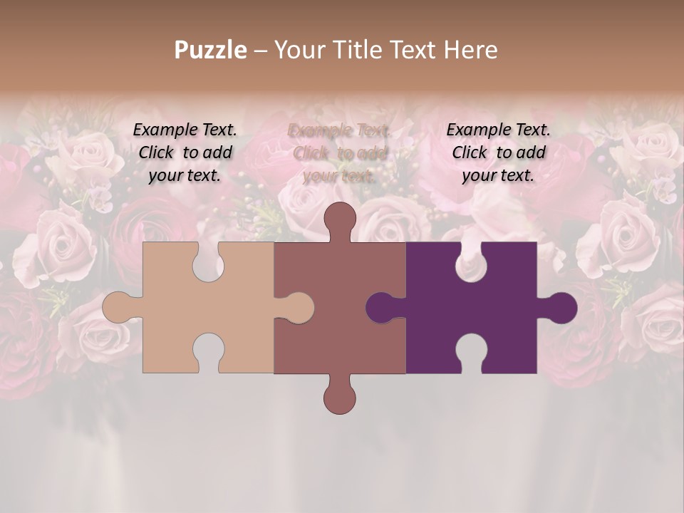 Floral Red Flowerdisplay PowerPoint Template