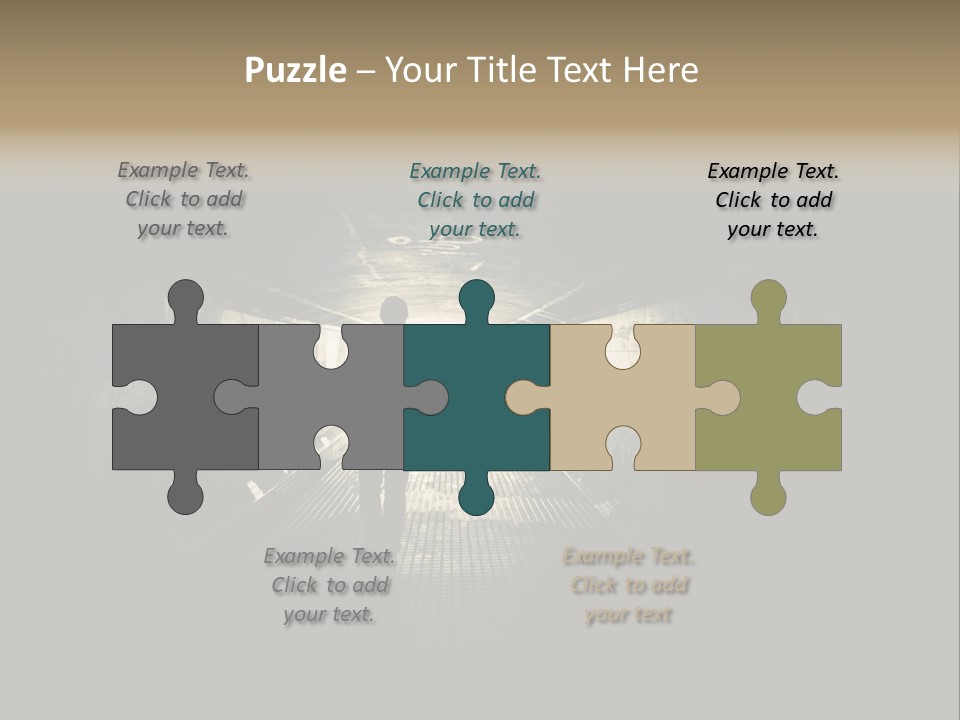 Movement Street Light PowerPoint Template